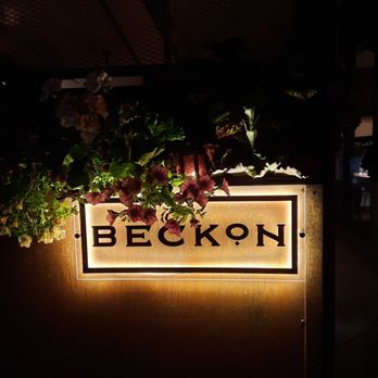 Beckon - Signage - New American Near Me - Denver, Colorado