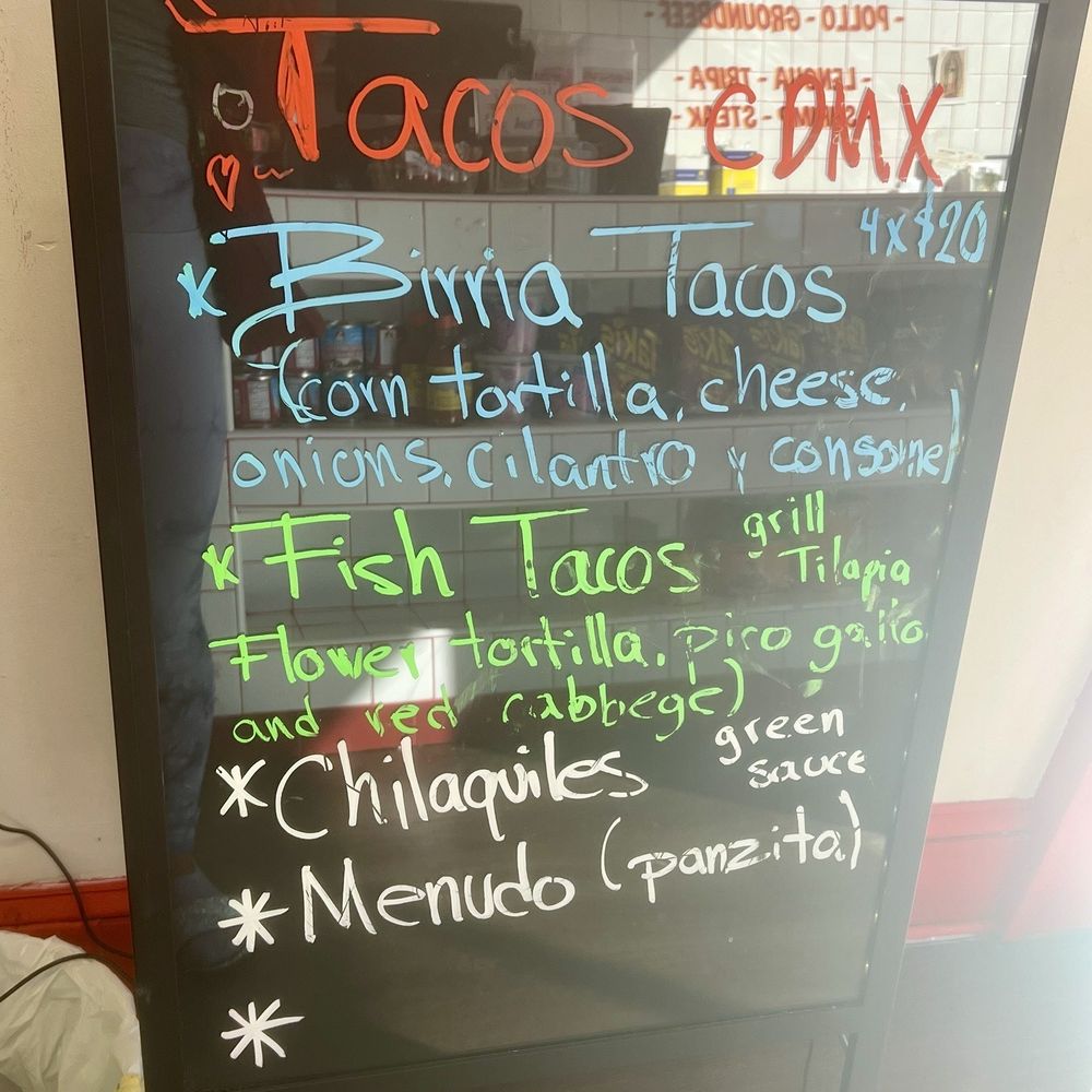 Tacos CDMX - Menu as of November 2025 - Tacos Near Me - Westwood, New Jersey Tacos CDMX - Menu as of November 2025 - Tacos Near Me - Westwood, New Jersey