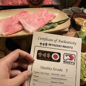 DipDipDip Tatsu-Ya - Melts like butter - Japanese Wagyu (Texas Wagyu in the back) - Japanese Near Me - Austin, Texas DipDipDip Tatsu-Ya - Melts like butter - Japanese Wagyu (Texas Wagyu in the back) - Japanese Near Me - Austin, Texas