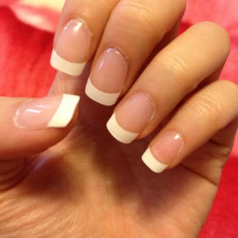Golden Nails Salon - Acrylic gel nails with French tips. $25 - Nail Salons Near Me - San Francisco, California Golden Nails Salon - Acrylic gel nails with French tips. $25 - Nail Salons Near Me - San Francisco, California