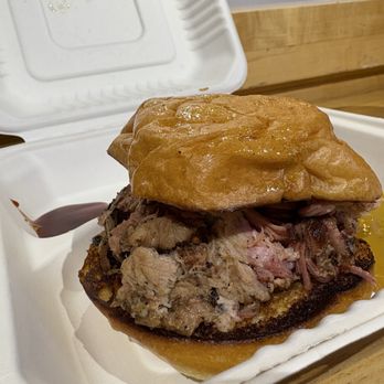 Rolling Smoke BBQ - Pulled pork sandwich - Barbeque Near Me - Aurora, Colorado Rolling Smoke BBQ - Pulled pork sandwich - Barbeque Near Me - Aurora, Colorado