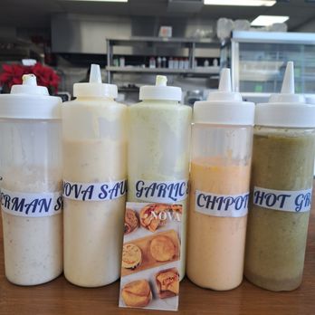 Nova Bakery - All the sauces... - Bakeries Near Me - Long Beach, California Nova Bakery - All the sauces... - Bakeries Near Me - Long Beach, California
