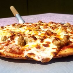 Red Star Grill - Meaty Deluxe Pizza