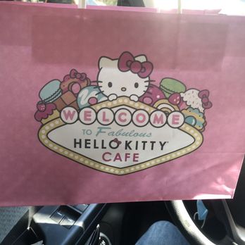 Hello Kitty Cafe - To go bag - Desserts Near Me - Las Vegas, Nevada