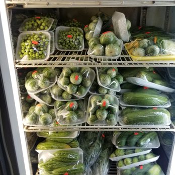 Battambang Market - a refrigerator full of vegetables - International Grocery Near Me - Modesto, California Battambang Market - a refrigerator full of vegetables - International Grocery Near Me - Modesto, California