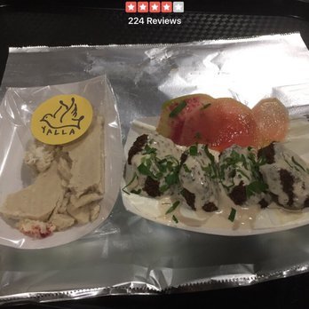 Yalla - white chocolate raspberry halva and falafel - Middle Eastern Near Me - Atlanta, Georgia Yalla - white chocolate raspberry halva and falafel - Middle Eastern Near Me - Atlanta, Georgia