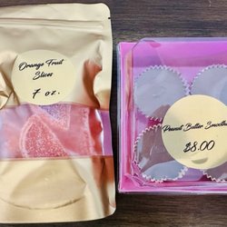 Spectro Dulce Confectionary - Orange and peanut-butter candies