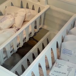 Main Street Cheese - Goat meat in deep freezer self service