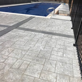 Galvan & Son Concrete Construction - Stamp concrete with wide dividers - General Contractors Near Me Galvan & Son Concrete Construction - Stamp concrete with wide dividers - General Contractors Near Me