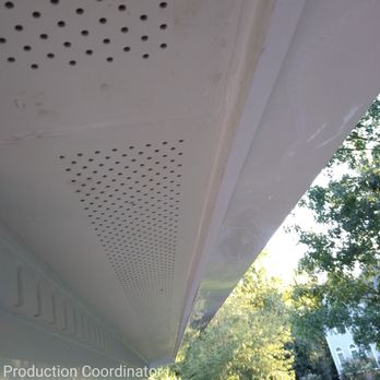 Roofing & More - New soffits replaced old wood cheap builder grade.  These new ones have much more ventilation than the old ones. - Roofing Near Me - Sterling, Virginia