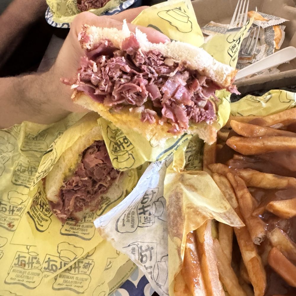The Hat - Pastrami Dip and Wet Fries. - American Near Me - Lake Forest, California The Hat - Pastrami Dip and Wet Fries. - American Near Me - Lake Forest, California