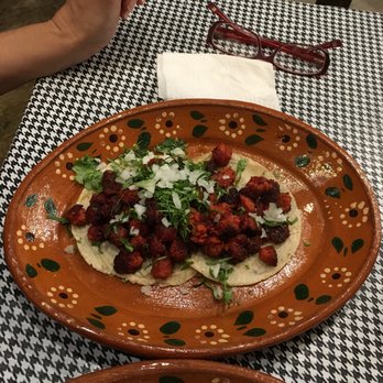 Sonorita - Taco de chistorra (spanish style sausage) - Tacos Near Me - Las Jarretaderas, NAY Sonorita - Taco de chistorra (spanish style sausage) - Tacos Near Me - Las Jarretaderas, NAY