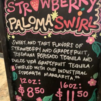 Aqui Cal-Mex - Seasonal Swirl special - Mexican Near Me - San Jose, California