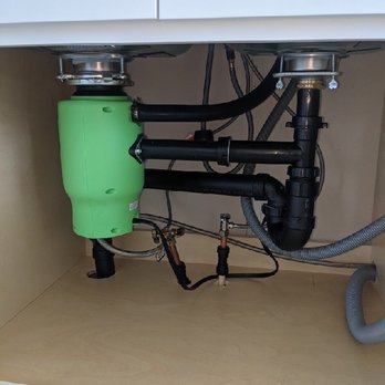 JR's Plumbing and Drain - Finished product: Re-piped; installed garbage disposal - Plumbing Near Me - Benicia, California JR's Plumbing and Drain - Finished product: Re-piped; installed garbage disposal - Plumbing Near Me - Benicia, California