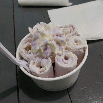 Sweet Tooth Rolled Ice Cream - Purple Haze - Desserts Near Me - Calgary, Alberta Sweet Tooth Rolled Ice Cream - Purple Haze - Desserts Near Me - Calgary, Alberta
