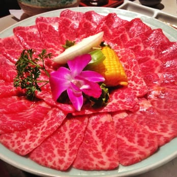Anjin - Marbled rib eye, three portions - Japanese Near Me - Costa Mesa, California Anjin - Marbled rib eye, three portions - Japanese Near Me - Costa Mesa, California