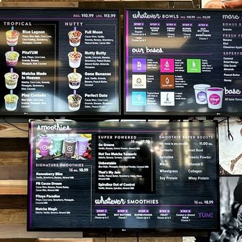 Everbowl - Menu Boards - Acai Bowls Near Me - Olathe, Kansas Everbowl - Menu Boards - Acai Bowls Near Me - Olathe, Kansas