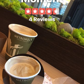 Dollop Coffee - It was a busy day at dollop, had to bring my latte to go. So delicious! - Cafes Near Me - Chicago, Illinois