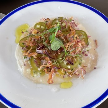 Byblos Miami - Hamachi. One of the best things on the menu! - Mediterranean Near Me - Miami Beach, Florida