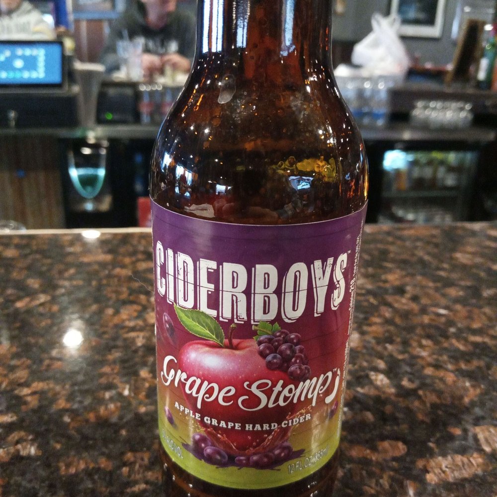 The Mad Apple Burger & Billiard - Cider Boys Grape Stomp. One of the 5 delicious ciders they currently have. Very sweet, just like the staff :) - Burgers Near Me - Appleton, Wisconsin The Mad Apple Burger & Billiard - Cider Boys Grape Stomp. One of the 5 delicious ciders they currently have. Very sweet, just like the staff :) - Burgers Near Me - Appleton, Wisconsin