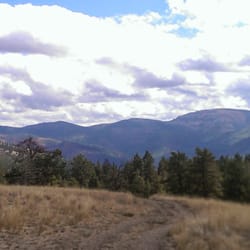 Crazy Canyon Trail to Mount Sentinel - View back toward Pattee Canyon