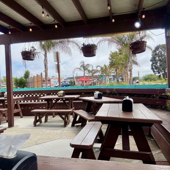 Sylvesters Burgers - Some of the patio seating. Covered and uncovered. - American Near Me - Oceano, California Sylvesters Burgers - Some of the patio seating. Covered and uncovered. - American Near Me - Oceano, California