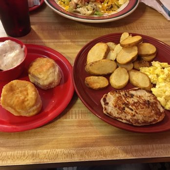Fava's Restaurant - The Country Boy breakfast... Your choice of meat, eggs and potatoes (pictured here) grilled pork chop, scrabbled eggs and home fries - Coffee & Tea Near Me - Georgetown, Kentucky Fava's Restaurant - The Country Boy breakfast... Your choice of meat, eggs and potatoes (pictured here) grilled pork chop, scrabbled eggs and home fries - Coffee & Tea Near Me - Georgetown, Kentucky