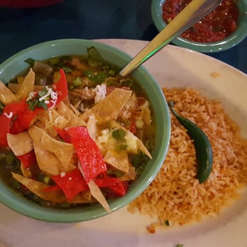 Serranos - Bowl of Tortilla Soup now comes with a side of rice @ Serranos. Better tasting than before - Tex-Mex Near Me - Cedar Park, Texas Serranos - Bowl of Tortilla Soup now comes with a side of rice @ Serranos. Better tasting than before - Tex-Mex Near Me - Cedar Park, Texas