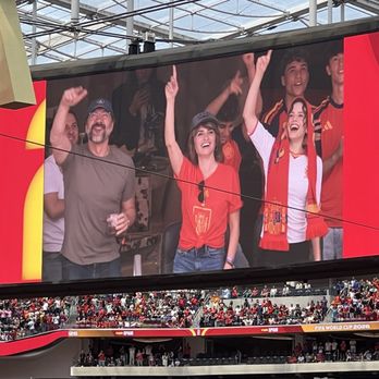 SoFi Stadium - Spain vs Austria (7/2/2026) - the Spain celebrities were in attendance - Stadiums & Arenas Near Me - Inglewood, California SoFi Stadium - Spain vs Austria (7/2/2026) - the Spain celebrities were in attendance - Stadiums & Arenas Near Me - Inglewood, California