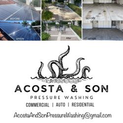 Acosta & Son Pressure Washing Services - Acosta And Son Pressure Washing Services is here for all your commercial and residential exterior cleaning needs.