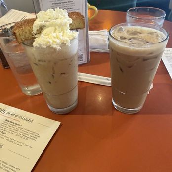 Snooze, an A.M. Eatery - Iced Lavender Latte iced French Toast Latte - Breakfast & Brunch Near Me - San Antonio, Texas Snooze, an A.M. Eatery - Iced Lavender Latte iced French Toast Latte - Breakfast & Brunch Near Me - San Antonio, Texas