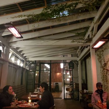 Bar Camillo - Covered and heated backyard area - Italian Near Me - Brooklyn, New York