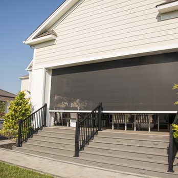 Garden State Retractables - Phantom Screens Executive Recessed Motorized Screen - Shades & Blinds Near Me - Freehold, New Jersey