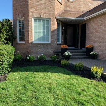 NJB Contracting - the front of a brick home - Landscaping Near Me NJB Contracting - the front of a brick home - Landscaping Near Me