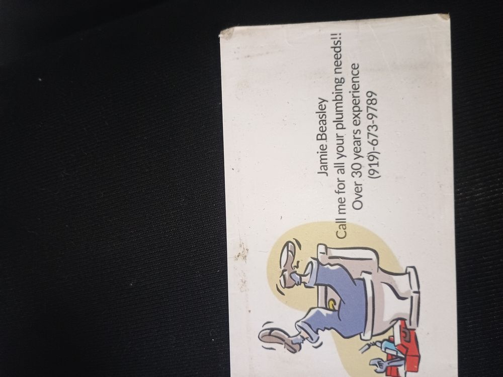 Slide of Jamie Beasley Plumbing