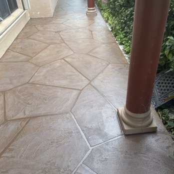 Concrete Art and Decor - Front porch - Masonry/Concrete Near Me
