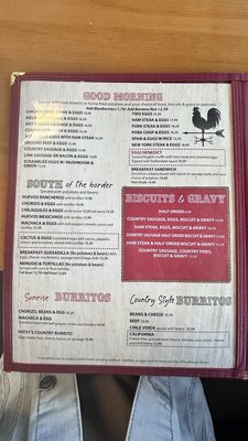 Menu photo 2 Patsy Maes Cafe Hemet, CA
