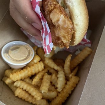 HCK Hot Chicken - Nashville Style Chicken Sandwich (sauce on the side) - Chicken Shop Near Me - Woodbridge, Virginia HCK Hot Chicken - Nashville Style Chicken Sandwich (sauce on the side) - Chicken Shop Near Me - Woodbridge, Virginia