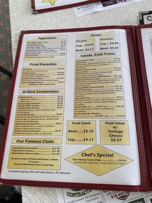 Menu photo 7 Martindale Chief Diner Craryville, NY