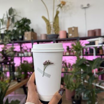 Bloomsgiving - Lavender matcha latte - Florists Near Me - Mountain View, California