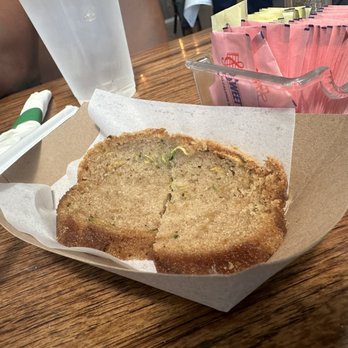 Gravy - Samples of zucchini bread - Desserts Near Me - Red Oak, Texas
