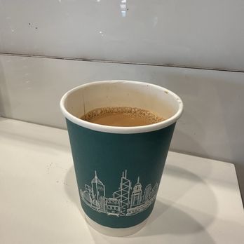 Hong Kong Cafe - Hot HK milk tea - IG @bougiefoodieboi - Hong Kong Style Cafe Near Me - Walnut, California