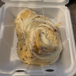 I didn't even know great harvest made white flour cinnamon rolls. My husband ate his. Just not what I expected from Great Harvest. I didn't even know great harvest made white flour cinnamon rolls. My husband ate his. Just not what I expected from Great Harvest.
