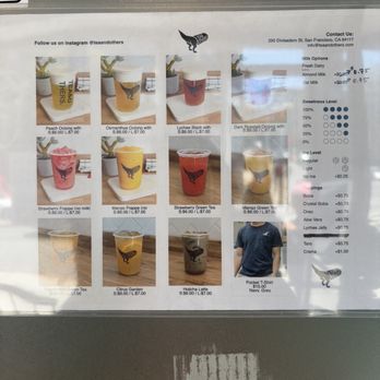Tea & Others - Menu as of June 2025 - Bubble Tea Near Me - San Francisco, California Tea & Others - Menu as of June 2025 - Bubble Tea Near Me - San Francisco, California