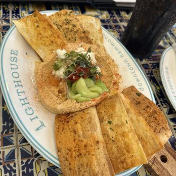 Lighthouse Coastal Brasserie - MEDITERRANEAN HUMMUS - Bars Near Me - Hammond, Louisiana Lighthouse Coastal Brasserie - MEDITERRANEAN HUMMUS - Bars Near Me - Hammond, Louisiana