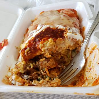 El Tapatio - Al pastor wet burrito - Mexican Near Me - Guadalupe, California