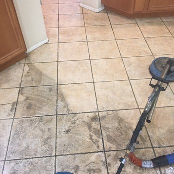 The Masters Touch - During the cleaning process of my kitchen - Carpeting Near Me