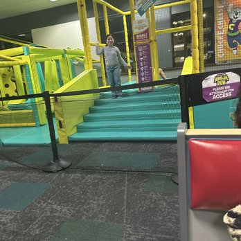 Chuck E. Cheese - My kids loving the jump area, awesome location here in concord. - Pizza Near Me - Concord, California
