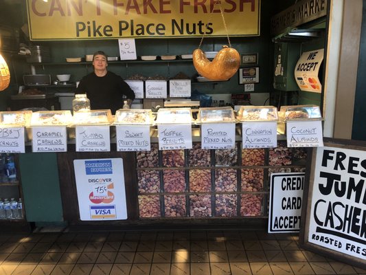 Pike Place Nuts by null