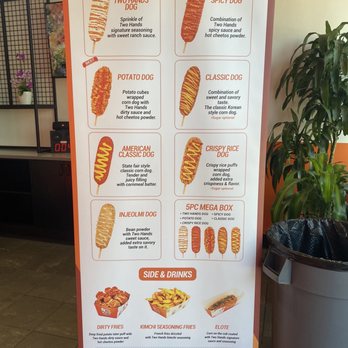 Two Hands Corn Dogs - Menu - Hot Dogs Near Me - Denver, Colorado Two Hands Corn Dogs - Menu - Hot Dogs Near Me - Denver, Colorado